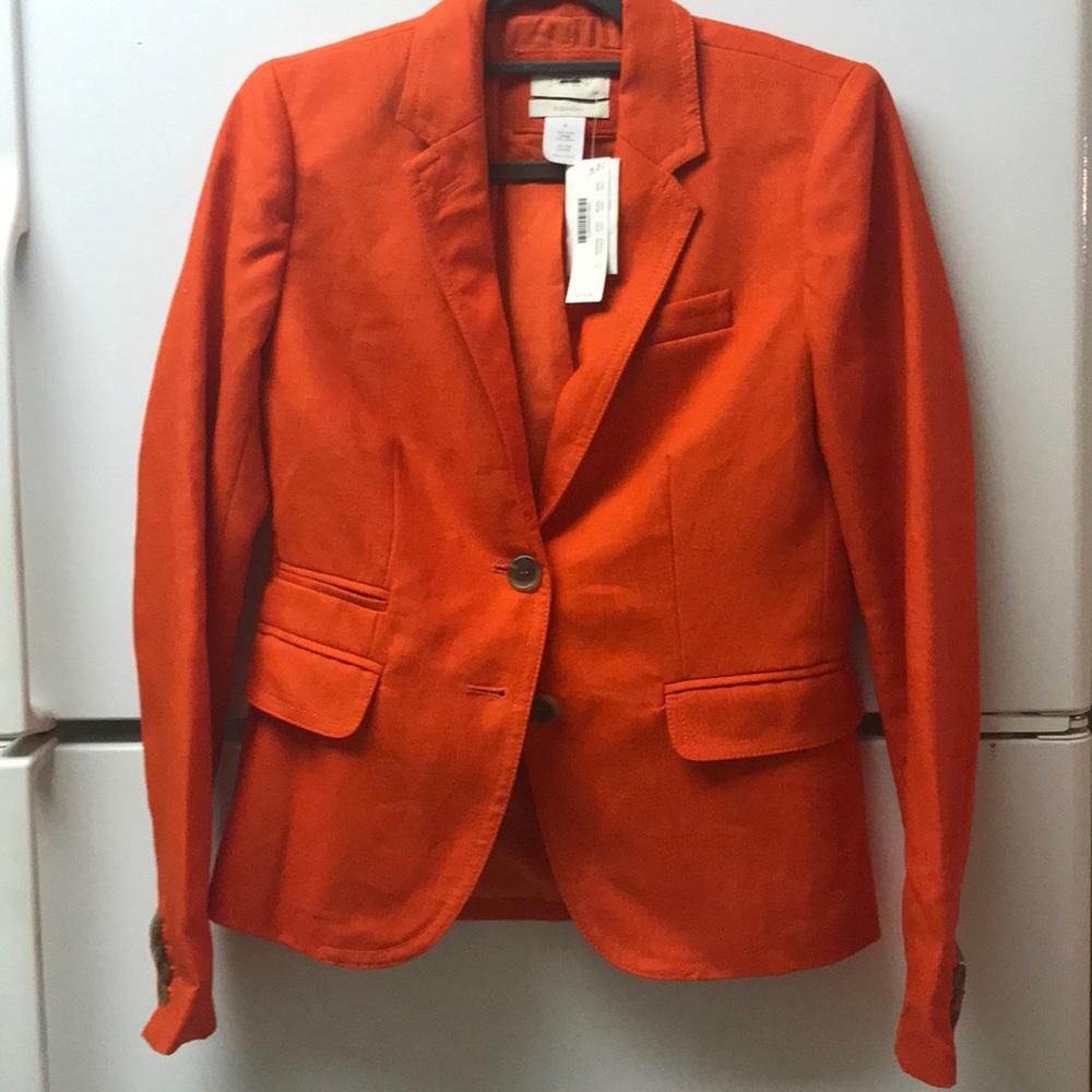 J Crew Linen Blazer